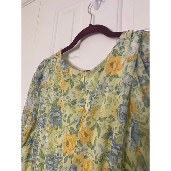 Lost + Wander Mountain Bloom Maxi Dress Size Large - Picture 5 of 10